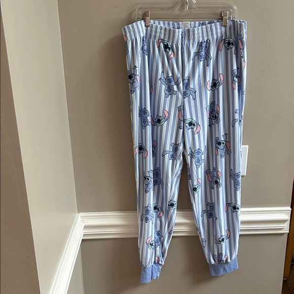 Disney Stitch Adult Pajama Bottoms Size XL - Picture 1 of 6